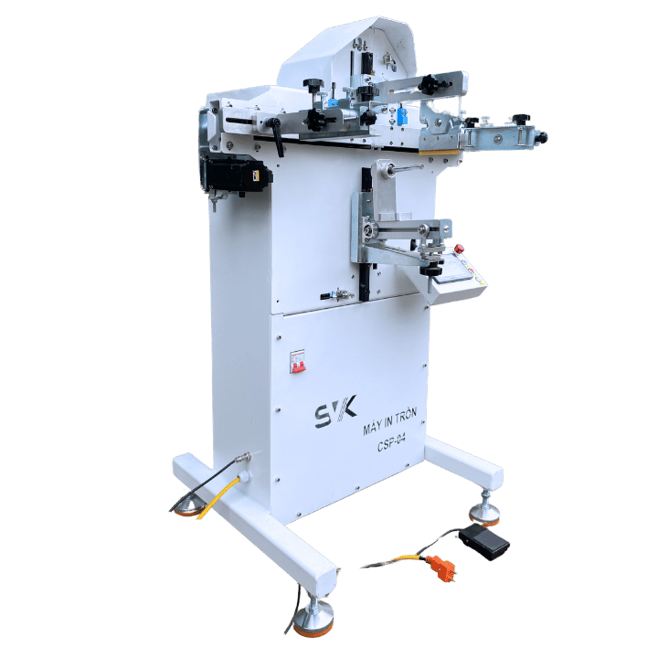 Máy in lụa trụ tròn CSP-04