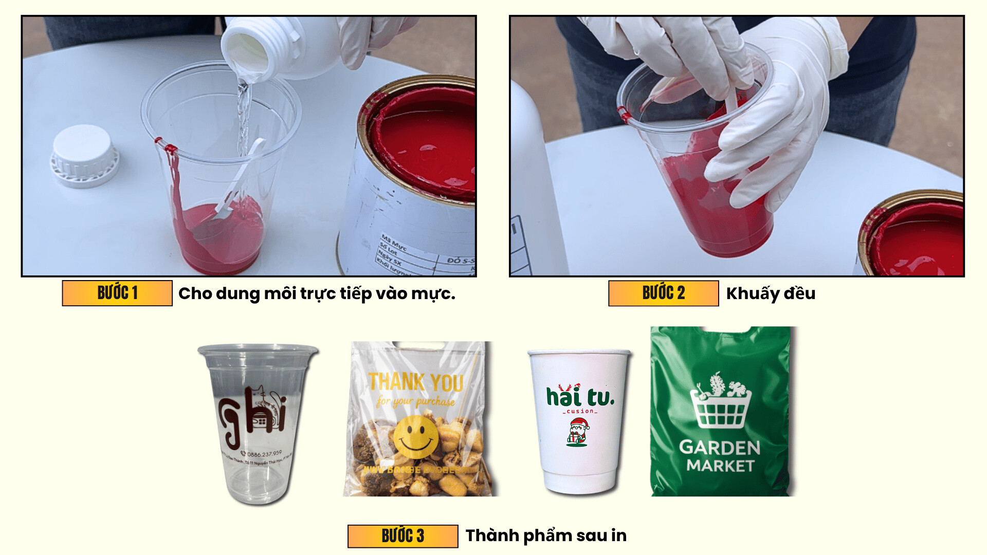 Hướng dẫn sử dụng Dung Môi 783